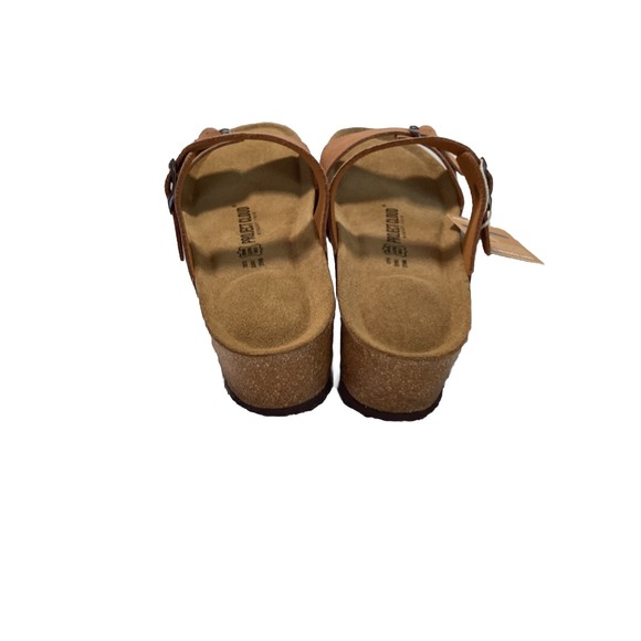 Project Cloud Beaula 2 Strap Sandal Memory Foam W US 10 New With Box Chestnut - Picture 3 of 7